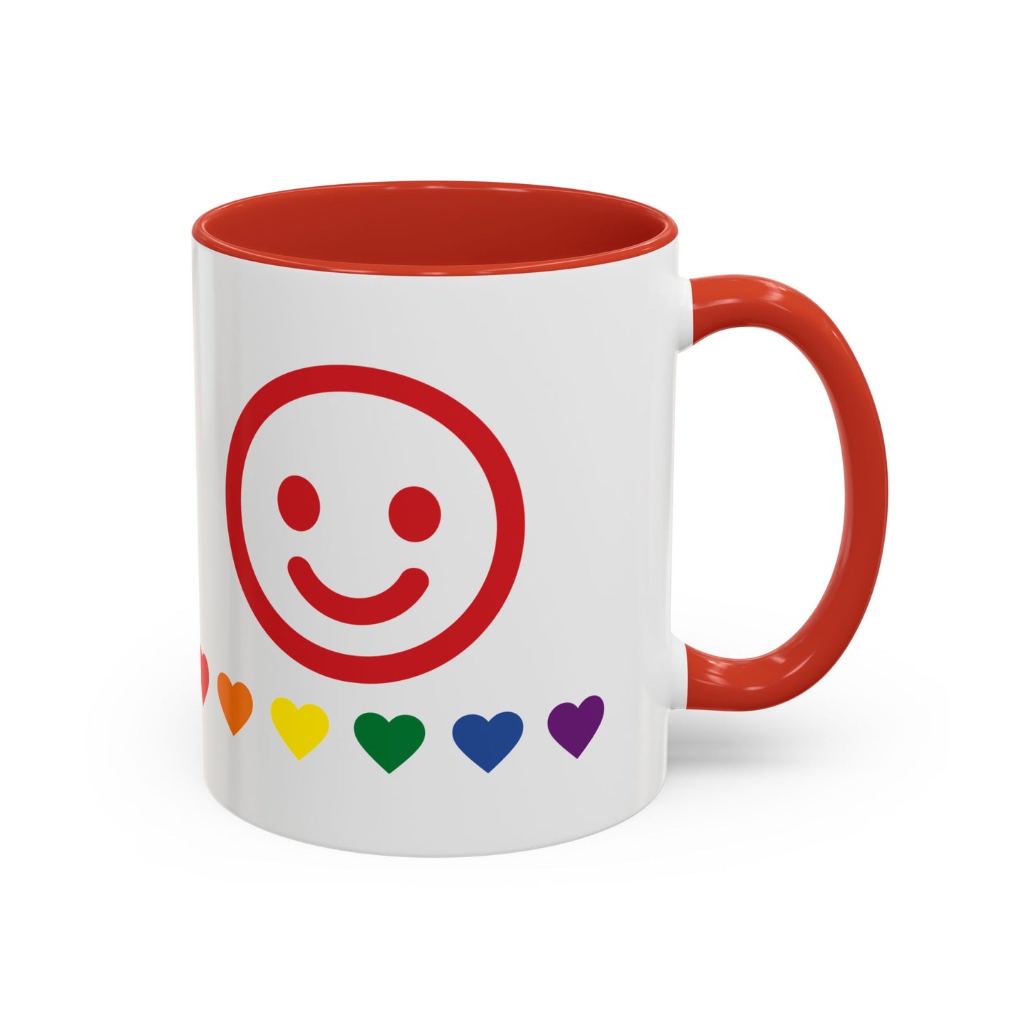 Merry Christmas Accent Coffee Mug - Festive Holiday Drinkware